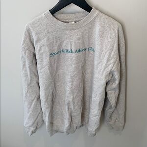 Sporty & Rich Gray Men's Sweater